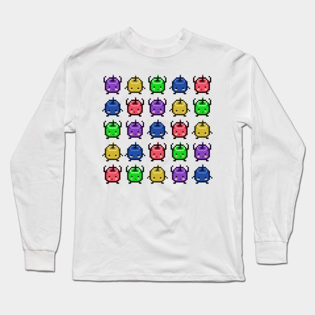 Stardew Valley Junimo Party Long Sleeve T-Shirt by StebopDesigns